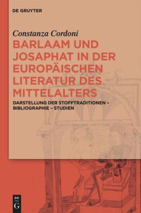 Constanza Cordoni: Barlaam und Josaphat in der europäischen Literatur des Mittelalters, Buch