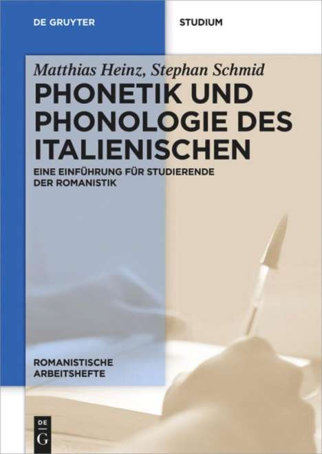 Matthias Heinz: Phonetik und Phonologie des Italienischen, Buch