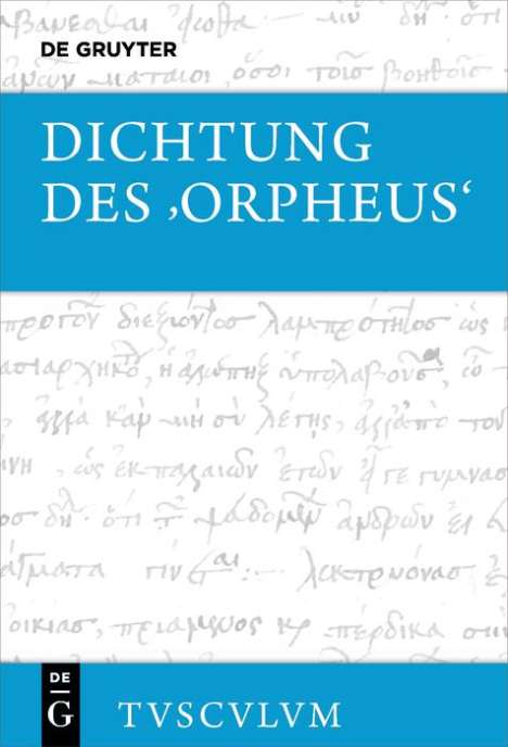 Dichtung des 'Orpheus', Buch