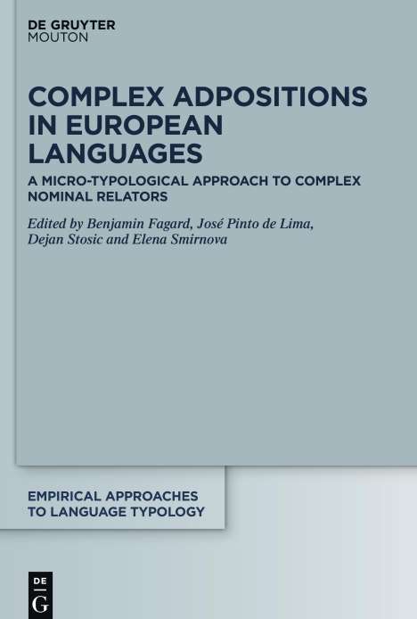 Complex Adpositions in European Languages, Buch