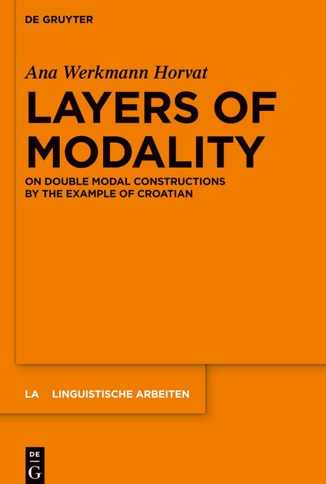 Ana Werkmann Horvat: Layers of Modality, Buch