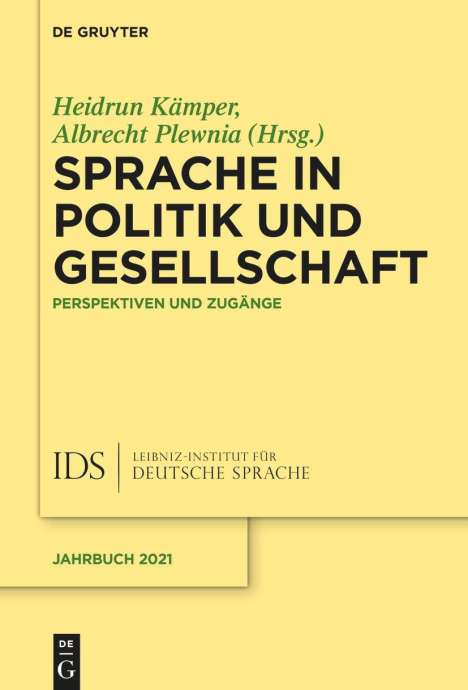 Sprache in Politik und Gesellschaft, Buch