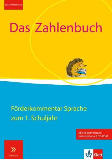 Daniela Götze: Das Zahlenbuch. 1.Schuljahr. Förderkommentar (Sprache) mit Kopiervorlagen und CD-ROM, Buch