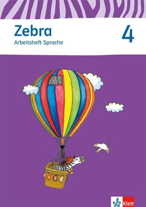 Zebra 4 Arbeitsheft Sprache 4. Schuljahr, Buch