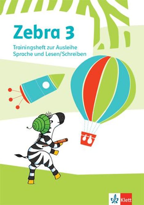 Zebra 3. Trainingsheft zur Ausleihe. Sprache und Lesen / Schreiben Klasse 3, Buch