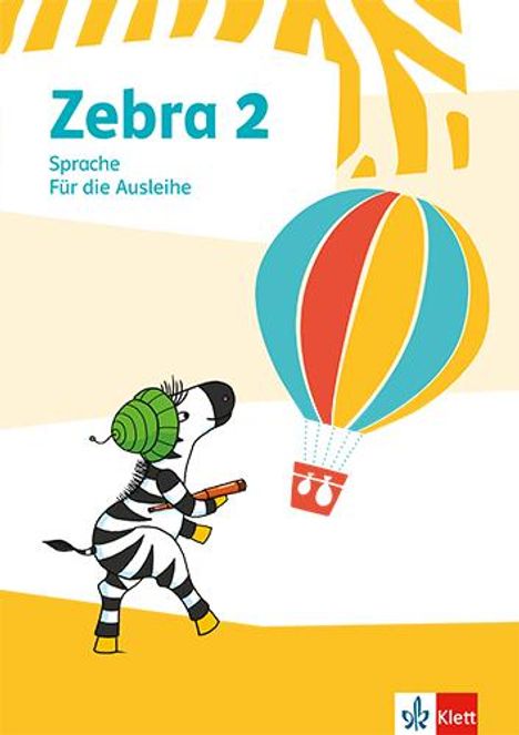 Zebra 2. Heft Sprache für die Ausleihe Klasse 2, 1 Buch und 1 Diverse