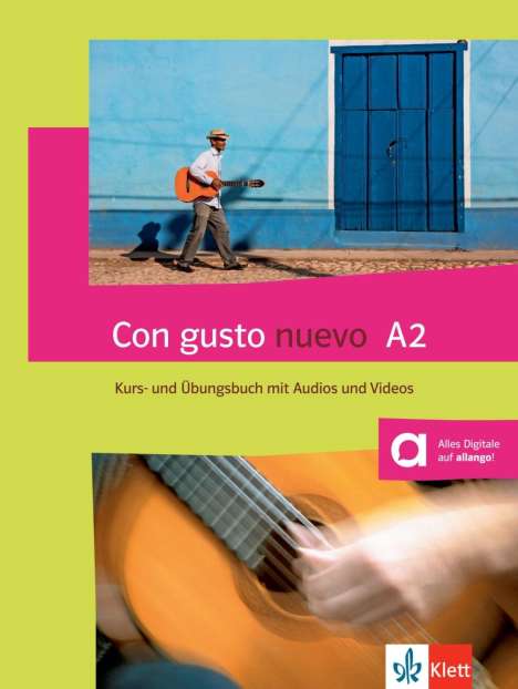 Con gusto nuevo A2. Kurs- und Übungsbuch + MP3-CD + DVD, Buch