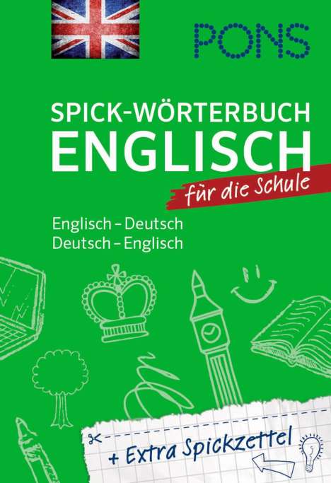 PONS Spick-Wörterbuch Englisch für die Schule, Buch