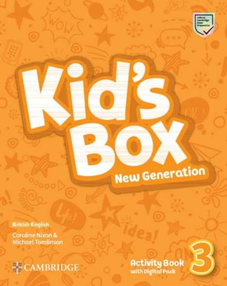 Kid's Box New Generation. Level 3. Activity Book with Digital Pack, Buch