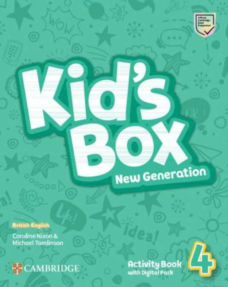 Kid's Box New Generation. Level 4. Activity Book with Digital Pack, Buch