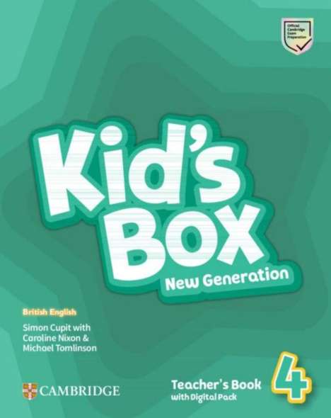 Kid's Box New Generation. Level 4. Teacher's Book with Digital Pack, Buch