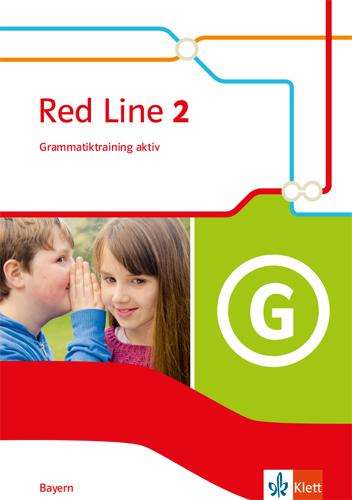 Red Line 2. Grammatiktraining aktiv Klasse 6. Ausgabe Bayern, Buch