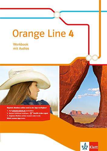Orange Line 4.Workbook mit Audios Klasse 8, 1 Buch und 1 Diverse