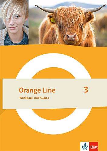 Orange Line 3. Workbook mit Audios Klasse 7, 1 Buch und 1 Diverse