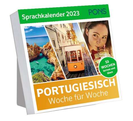 PONS Sprachkalender Portugiesisch 2023, Kalender