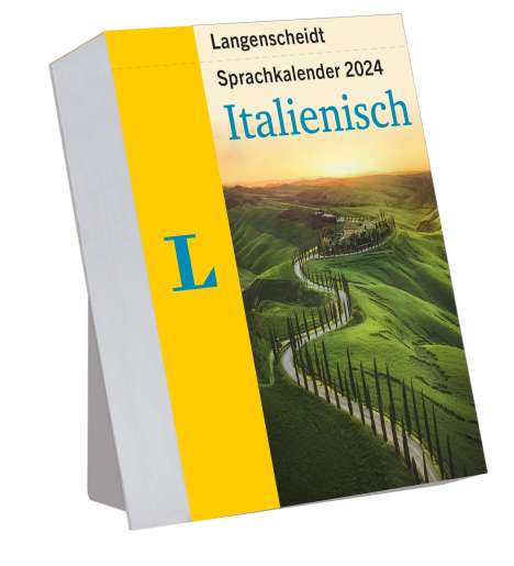 Langenscheidt Sprachkalender Italienisch 2024, Kalender