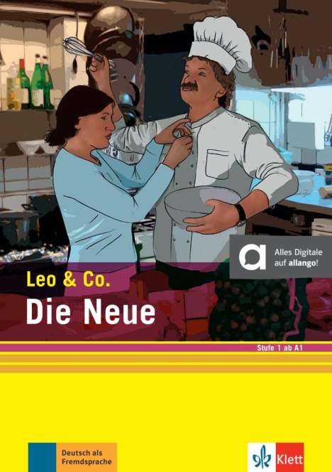Elke Burger: Die Neue (Stufe 1). Buch + Online, Buch