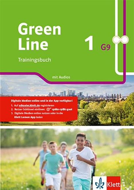 Green Line 1 G9. Trainingsbuch mit Audios Klasse 5, 1 Buch und 1 Diverse