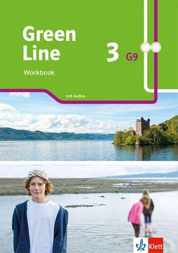 Green Line 3 G9. Workbook mit Audios Klasse 7, 1 Buch und 1 Diverse