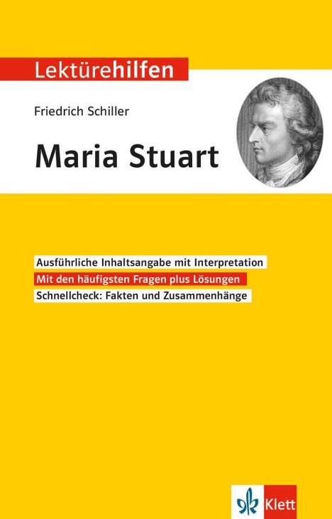 Hansjürgen Popp: Lektürehilfen Friedrich Schiller "Maria Stuart", Buch