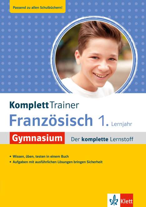 Klett KomplettTrainer Gymnasium Französisch 1. Lernjahr, Buch