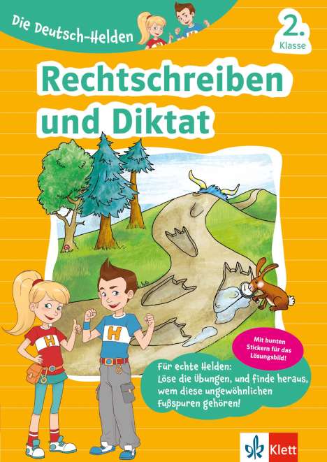 Die Deutsch-Helden Rechtschreiben und Diktat 2. Klasse, Buch