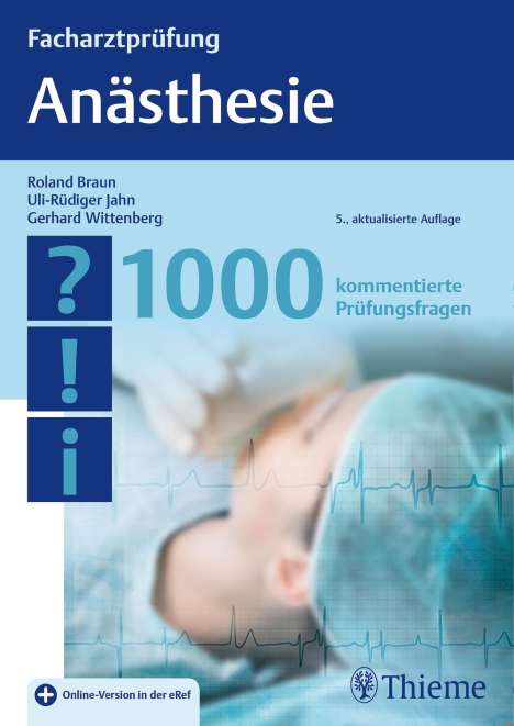 Roland Braun: Facharztprüfung Anästhesie, 1 Buch und 1 Diverse