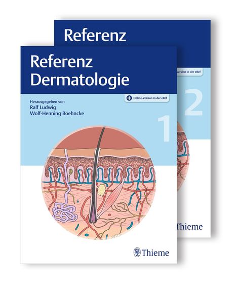 Referenz Dermatologie, 1 Buch und 1 Diverse