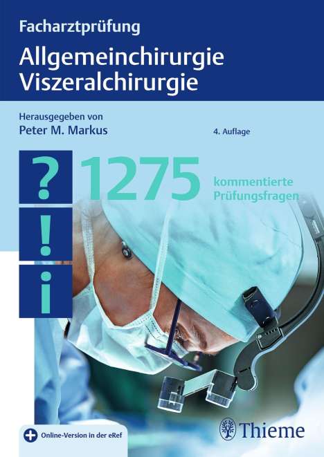 Facharztprüfung Allgemeinchirurgie, Viszeralchirurgie, 1 Buch und 1 Diverse