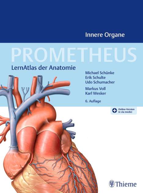 Michael Schünke: PROMETHEUS Innere Organe, 1 Buch und 1 Diverse
