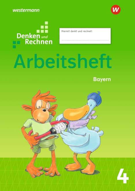 Angelika Elsner: Denken und Rechnen 4. Arbeitsheft. Für Grundschulen in Bayern, Buch