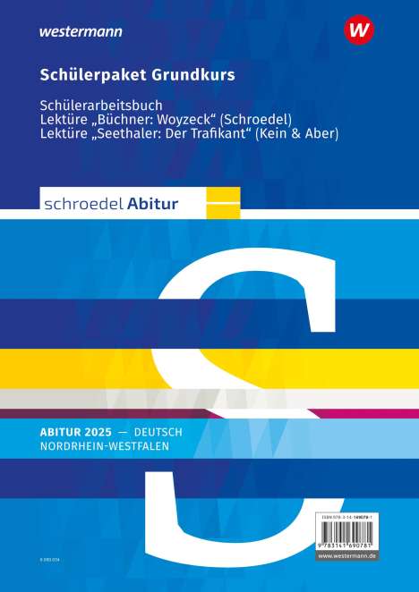 Schroedel Abitur. Deutsch. Grundkurs. Ausgabe für Nordrhein-Westfalen 2025, Buch