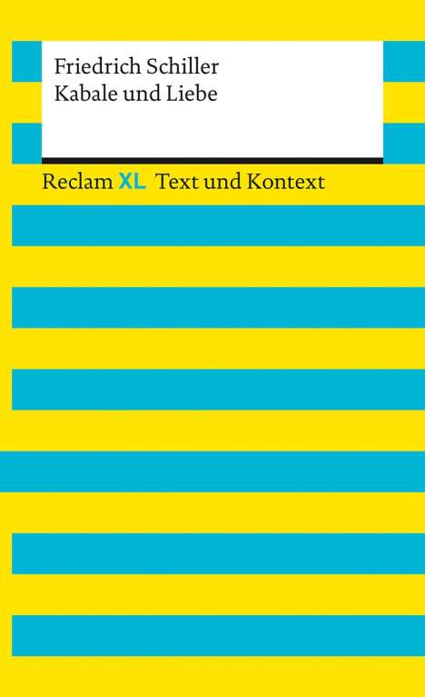 Friedrich Schiller: Kabale und Liebe. Textausgabe mit Kommentar und Materialien, Buch