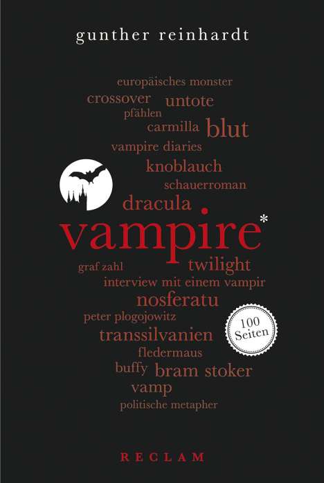 Gunther Reinhardt: Vampire. 100 Seiten, Buch