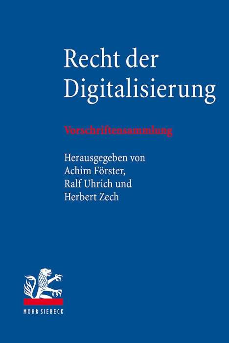 Recht der Digitalisierung, Buch