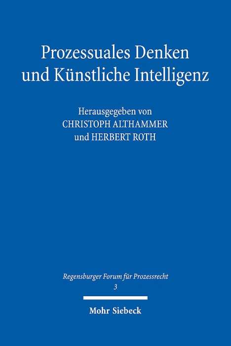 Prozessuales Denken und Künstliche Intelligenz, Buch