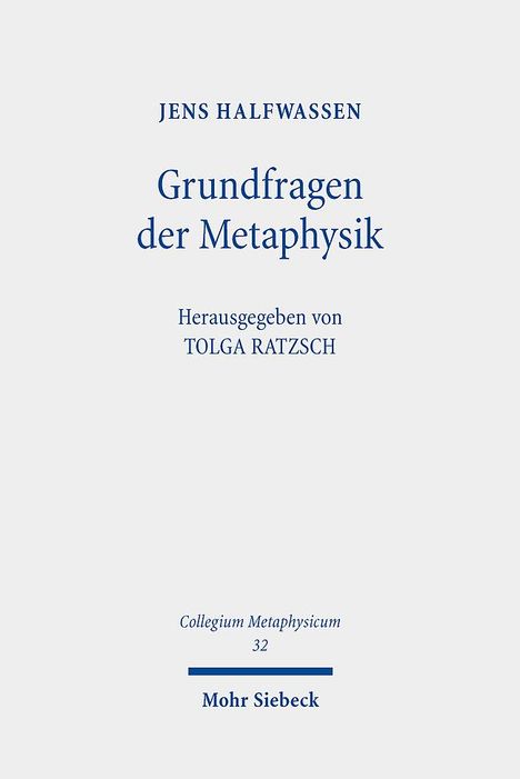 Jens Halfwassen: Grundfragen der Metaphysik, Buch