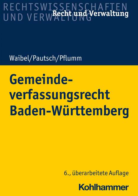 Gemeindeverfassungsrecht Baden-Württemberg, Buch