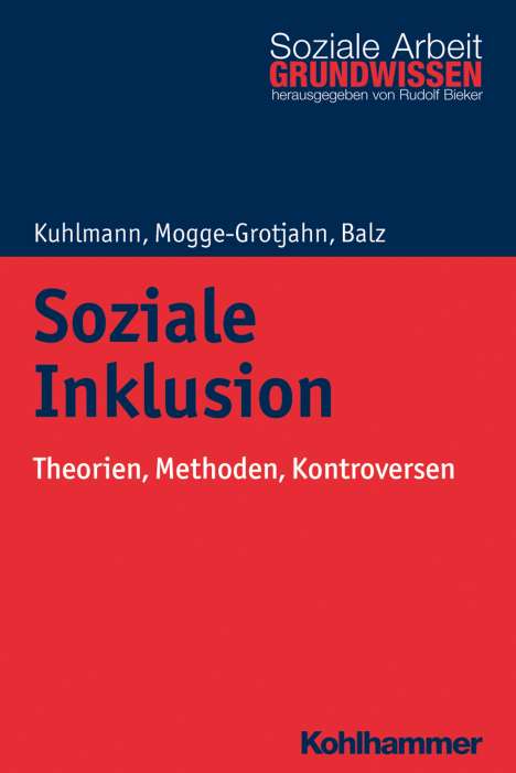 Carola Kuhlmann: Soziale Inklusion, Buch