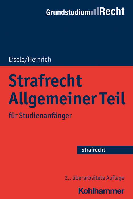 Jörg Eisele: Eisele, J: Strafrecht Allgemeiner Teil, Buch