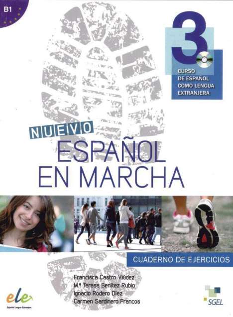 Francisca Castro Viúdez: Nuevo Español en marcha 3. Arbeitsbuch mit Audio-CD, Buch