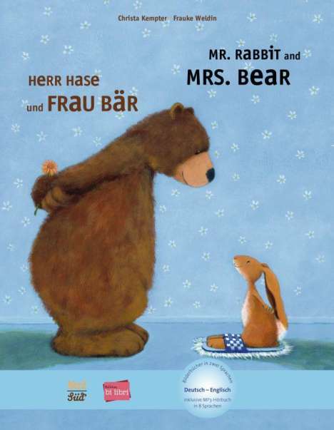Christa Kempter: Herr Hase &amp; Frau Bär. Kinderbuch Deutsch-Englisch, Buch