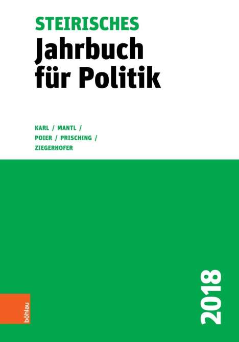 Steirisches Jahrbuch für Politik 2018, Buch