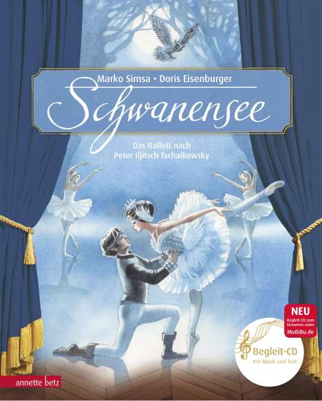 Marko Simsa: Schwanensee (Das musikalische Bilderbuch mit CD und zum Streamen), Buch