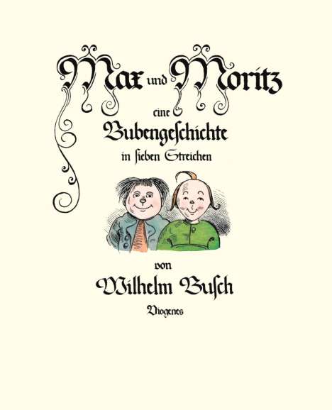 Wilhelm Busch: Max und Moritz, Buch