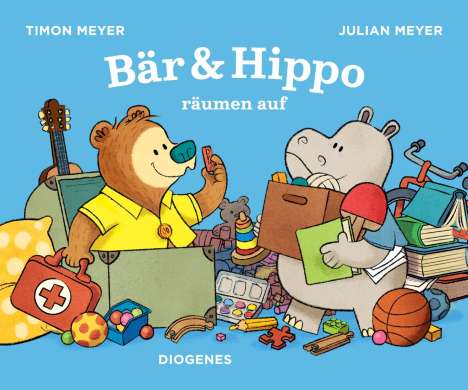 Julian Meyer: Bär &amp; Hippo räumen auf, Buch