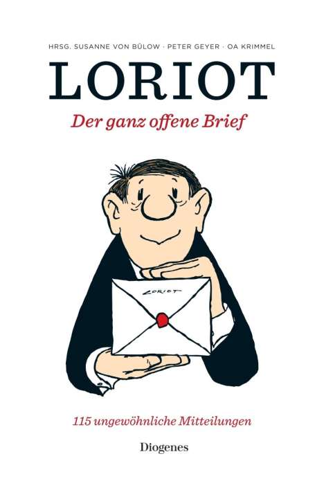 Loriot: Der ganz offene Brief, Buch