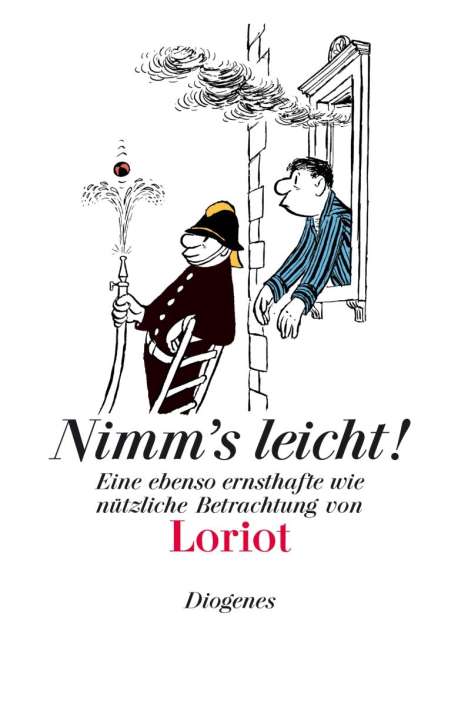 Loriot: Nimm's leicht!, Buch