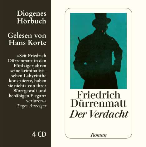 Friedrich Dürrenmatt: Der Verdacht, 4 CDs