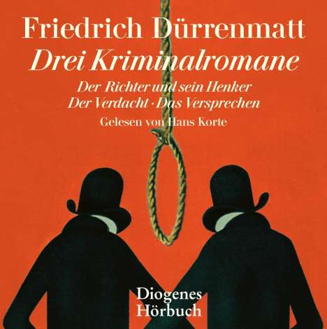 Friedrich Dürrenmatt: Drei Kriminalromane, CD